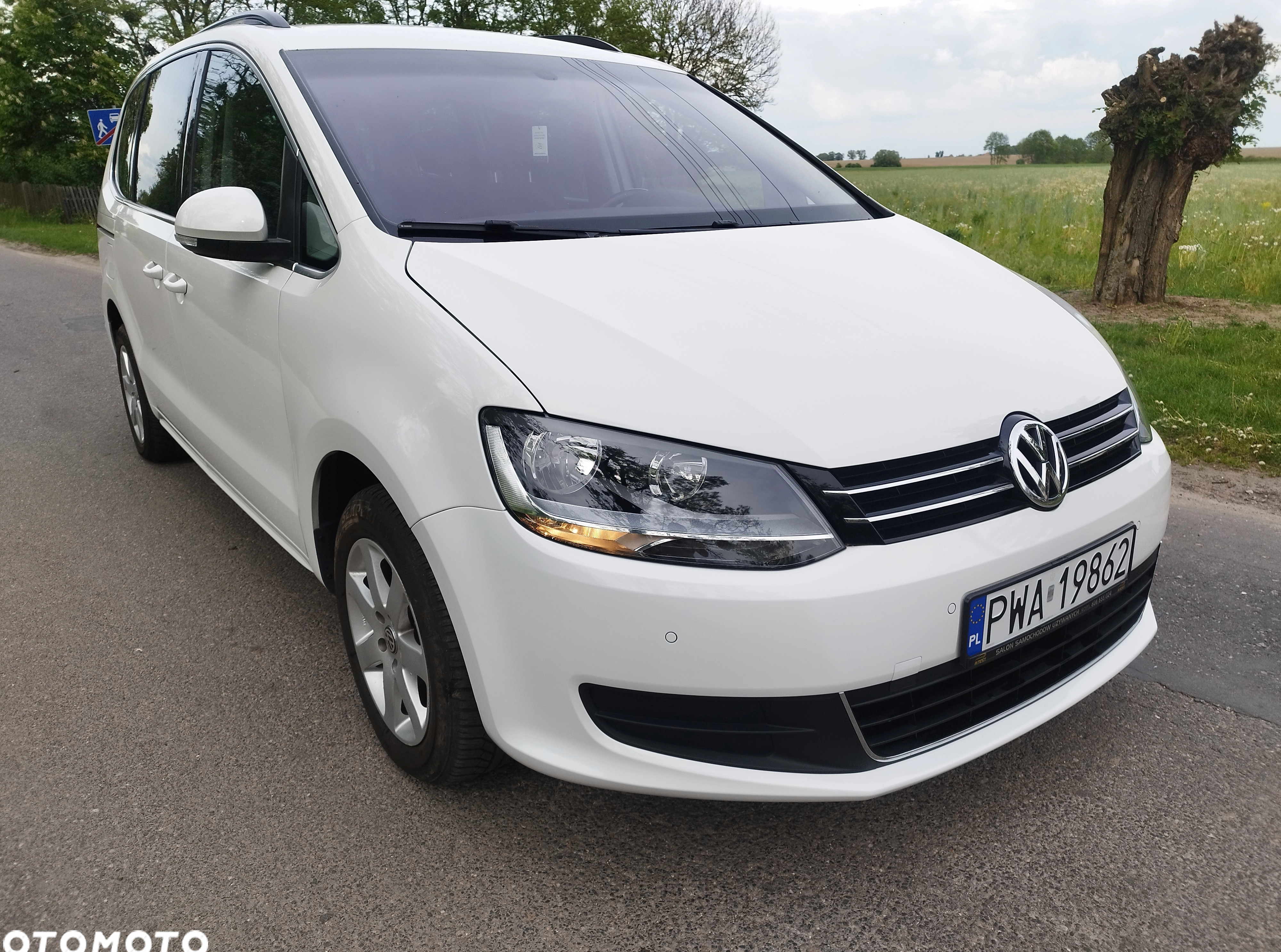 Volkswagen Sharan cena 38800 przebieg: 256444, rok produkcji 2012 z Skoki małe 301